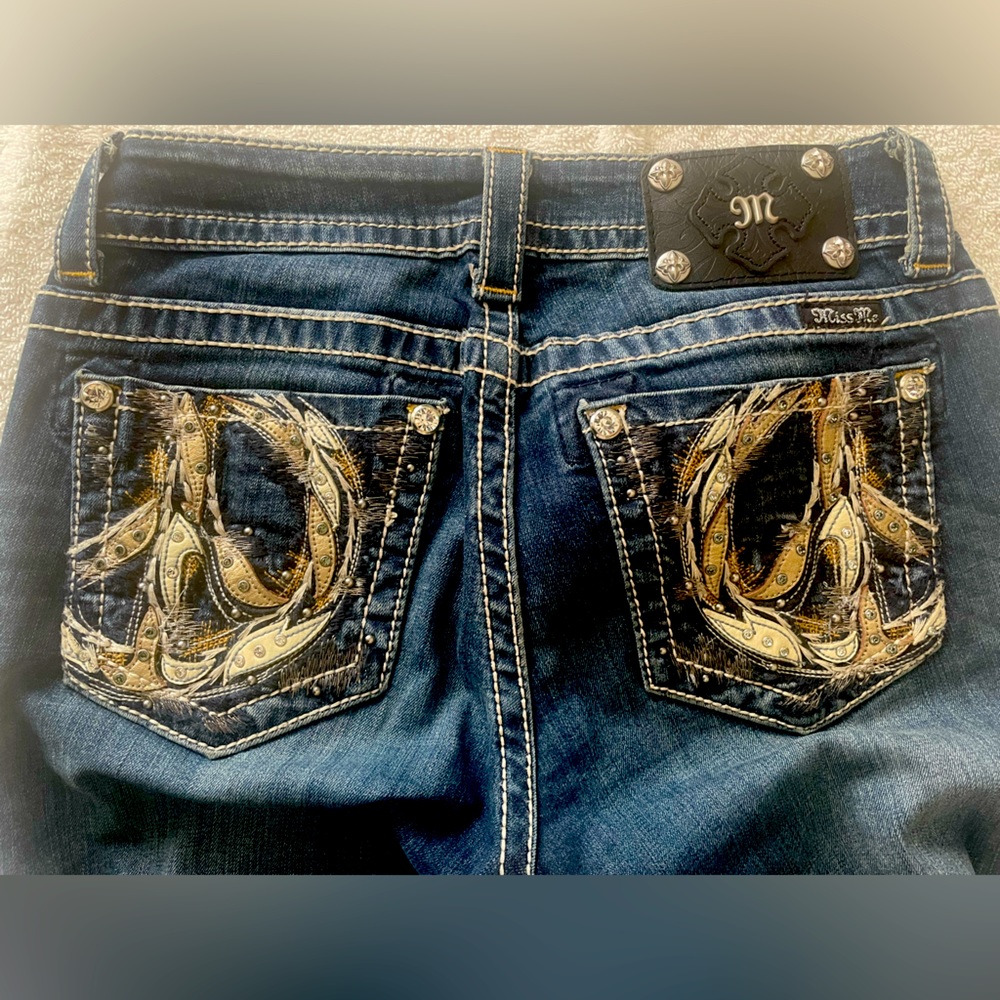 Miss me skinny jeans 27 x 30